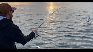 Lake Michigan Salmon Fishing  Jigging Silver Fish  We Lost A Camera [upl. by Cardew]