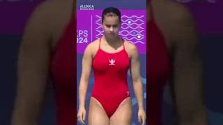 Springboard diving  by  Luisa Arco  shorts diving womendiving [upl. by Malonis]