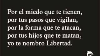 Yo te nombro libertad [upl. by Goldie]