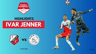 IVAR JENNER AKSI FC UTRECHT VS AJAX 🇮🇩🔥⚽️🔥🇳🇱 ivarjenner fcutrecht timnasindonesia football [upl. by Dej]