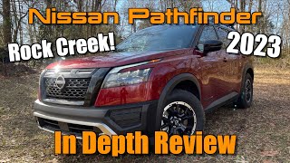 2023 Nissan Pathfinder Rock Creek Start Up Test Drive amp In Depth Review [upl. by Lorenzana]