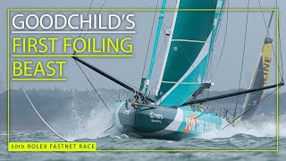 When your first foiling IMOCA is also part of the first ever twoboat campaign [upl. by Gehlbach]