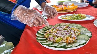 FOOD PLATING BY THE BEACH LULI ISLAND HONDA BAY ISLAND PUERTO PRINCESA  BUHAY TOUR GUIDE [upl. by Genovera]