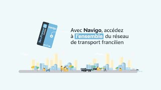 Avec Navigo accédez à lensemble du réseau de transport francilien [upl. by Koball958]