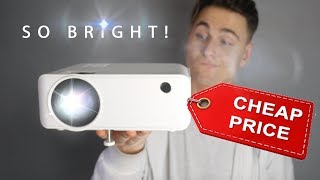 2019’S Best Cheap Projector  APEMAN HD Mini Projector LC550 [upl. by Waechter]