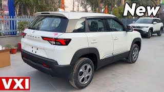 MARUTI SUZUKI BREZZA 2024 VXI ✅ SECOND BASE MODEL REVIEW  BREZZA VXI  BREZZA 2024 VXI Review [upl. by Aloise]