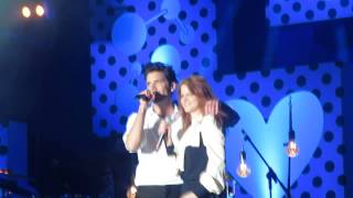 MIKA e Chiara  Stardust concerto 50 anni Nutella Napoli Piazza del Plebiscito 18052014 HQ [upl. by Airdua]