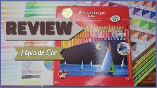 MAIS UM LÁPIS DE COR AQUARELÁVEL DE STAEDTLER INCRÍVEL  Staedtler Luna 48 cores Review completo [upl. by Ardis246]