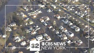 Passaic River floods surrounding towns with more rain on the way [upl. by Yllime720]