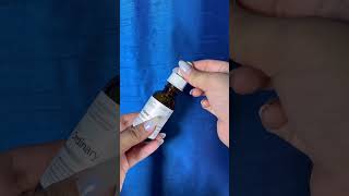 The Ordinary Caffeine solution amp AHA BHA Peeling solution satisfyingvideos asmrshorts skincare [upl. by Alvarez]