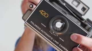 How to shoot a Long Exposure with a Polaroid LandCamera [upl. by Kip]