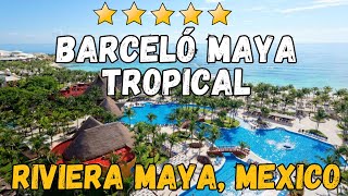 Barcelo Maya Tropical  Riviera Maya Mexico AllInclusive Resort [upl. by Bierman]