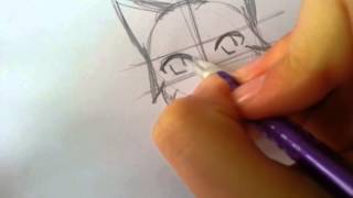 How to draw a Warrior Cat Request [upl. by Lewak]