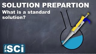 Solution Preparation What is a standard solution [upl. by Adnorhs]