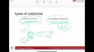 Outcomes in research  what is the difference between primary and secondary outcome [upl. by Nowahs]