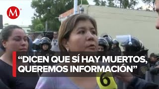 Familiares piden la presencia de derechos humanos tras riña en reclusorio Oriente [upl. by Euqirrne]