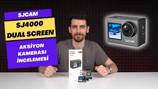 İki Ekranlı Fiyat Performans Canavarı Sjcam SJ4000 Dual Screen Aksiyon Kamera İncelemesi [upl. by Macmahon]