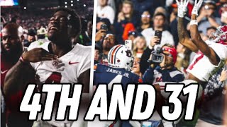 REACTION TO ALABAMA BEATING AUBURN 🗣️ [upl. by Ahsiled165]