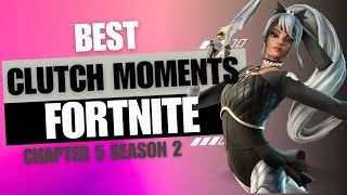 Fortnite chapter 5 season 2 op moments 12 kills victory royale SportyScholar PS5 fortnite gaming [upl. by Sharity366]