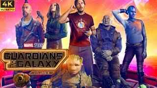 Guardians Of The Galaxy Vol3 Full English Movie 2023  Chris Pratt  Zoe Saldana  Review And Facts [upl. by Meekar]