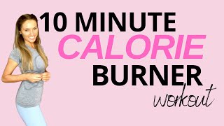 10 Minute Calorie Burning Home Hiit Workout  Total Body Workout with Lucy Wyndham Read [upl. by Starlin561]