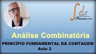 Grings  Análise Combinatória  Princípio Fundamental da Contagem  Aula 2 [upl. by Yawnoc]