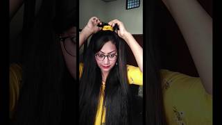 new crunchy diy and hairstyle longhairstyles newhairstyle hairgrowth hairstylehacks ytshorts [upl. by Surazal733]