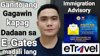 SA MGA PAUWI SA PILIPINAS ITO ANG DAPAT GAWIN KAPAG DADAAN SA EGATES SA NAIA  IMMIGRATION [upl. by Adnawaj968]