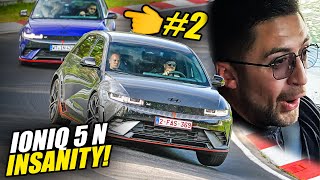 The INSANE Hyundai IONIQ 5 N  REAL Nürburgring Performance [upl. by Otrebile702]