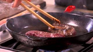 Venison Steaks with Balsamic Jus  Annabel Langbein [upl. by Ylrak]