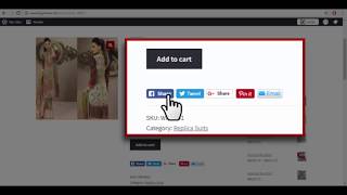 How To Add WooCommerce Social Media Share Buttons WordPress Woocommerce Tutorial  3  Urdu  Hindi [upl. by Donela]