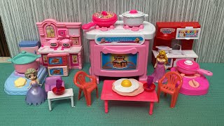 Toy ASMR  Unboxing Disney Elsa Princess Mainan Masak Masakan Kitchen Set Warna Pink [upl. by Limay41]