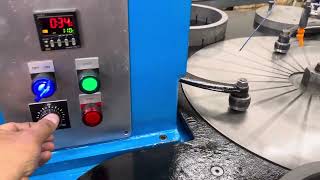 Lapmaster 24” open face lapping machine [upl. by Ahse]