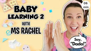 Baby Learning With Ms Rachel  First Words Songs and Nursery Rhymes for Babies  Toddler Videos [upl. by Eladnyl264]