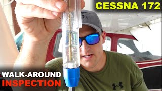 How to do a PREFLIGHT Inspection  Cessna 172 [upl. by Nothsa955]