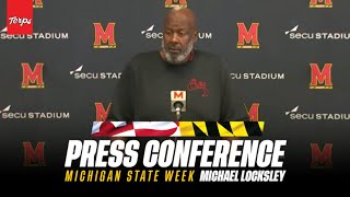 Maryland Football  Head Coach Michael Locksley Weekly Press Conference [upl. by Sanders146]