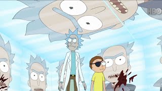 Rick Prime Makes All Ricks fight to DEATH  Rick and Morty Season 7 Episode 5 [upl. by Ahouh]