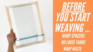 How to start weaving  How to weave for beginners [upl. by Ahtiuqal505]