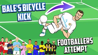 💥BALES EPIC BICYCLE KICK💥 Champions League Final vs Liverpool Footballers Attempt Frontmen 65 [upl. by Iggy]