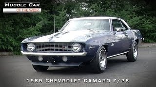 1969 Chevrolet Camaro Z28 302 Muscle Car Of The Week Video 55 [upl. by Olli]