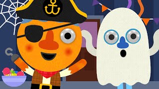 Knock Knock Trick Or Treat  Halloween Kids Song  Noodle amp Pals [upl. by Ardek]