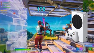 Mon ÉVOLUTION en 1 SEMAINE de XBOX SERIES S à la MANETTE sur FORTNITE  🎮 Gameplay Highlights [upl. by Bianka665]