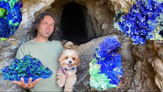 Azurite amp Malachite Crystal Mining  New Mexico [upl. by Suidaht616]