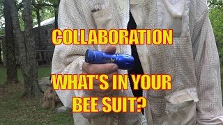 Beekeeping Collaboration Whats in your bee suit [upl. by Hahnke]