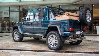 MercedesMaybach G 650 Landaulet  Roof Operation Inside Start Up and more [upl. by Opportina261]