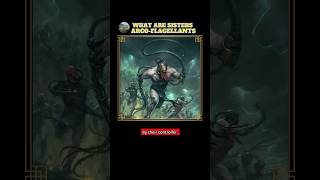 Adepta Sororitas The Arco Flagellants Warhammer40k AdeptaSororitas WarhammerLore 40k lore [upl. by Tower]