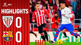 RESUMEN  Athletic Club 00 FC Barcelona  LaLiga EA Sports 202324 MD27 [upl. by Nyrahtak]