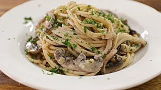 Creamy Mushroom Pasta Recipe [upl. by Lattimer]