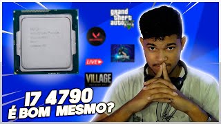 INTEL I7 4790 É BOM PRA JOGOS FULL HD VALE APENA EM 2023 PRA JOGAR OU TRABALHAR [upl. by Kcam]