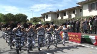 FANFARA BERSAGLIERI A PASSO DI CORSA  ITALIAN INFANTRY MILITARY RALLY [upl. by Thgirw632]